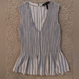 BCBG sleeveless top SMALL